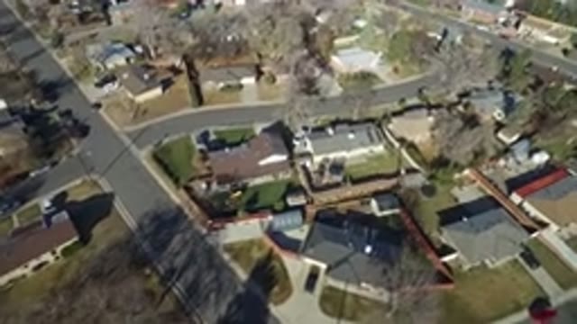 HIDDEN LAKE COLORADO-2016: The Town From Above Looks Neat Organized And