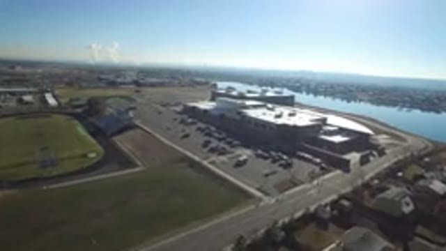 HIDDEN LAKE COLORADO-2016: Aerial Image Of Our Corporation Building On The Edge