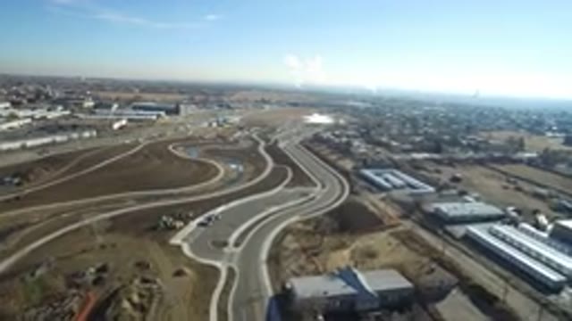 HIDDEN LAKE COLORADO-2016: Drone Video Of An Area Where It Is Building New Roads