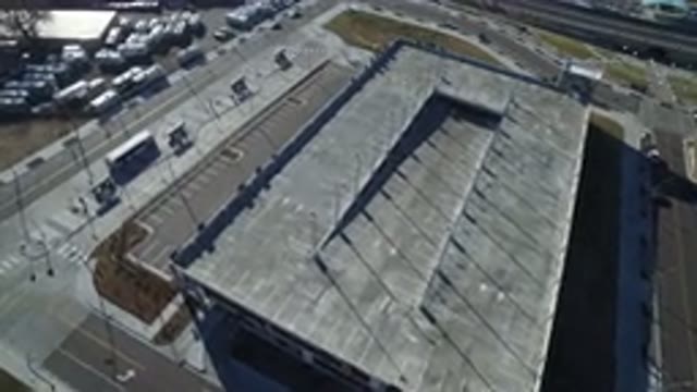 HIDDEN LAKE COLORADO-2016: Aerial Footage Of A Large Building With Well