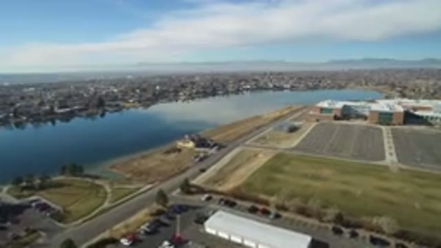 HIDDEN LAKE COLORADO-2016: City Built On The Banks Of A River With Calm Waters