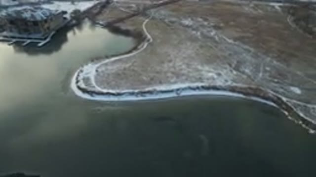 HIDDEN LAKE COLORADO-2016: A Long Line Of Rock Meeting The Water And What Looks