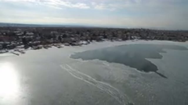 HIDDEN LAKE COLORADO-2016: View Of The Ocean And Homes Along With Buildings Are
