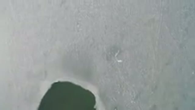HIDDEN LAKE COLORADO-2016: The Small U Shaped Green Water Body Looks So Distinct
