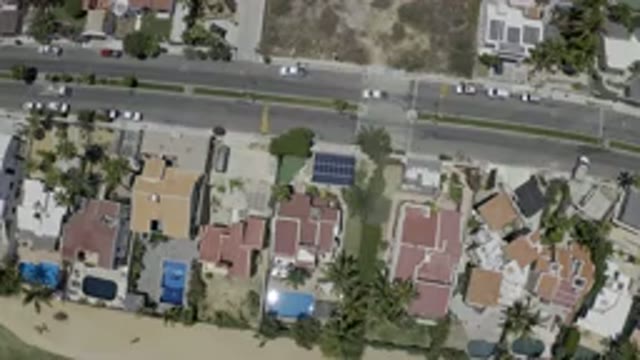 LOS CABOS MEXICO-2019: Aerial Capture of Public Highway in Los Cabos