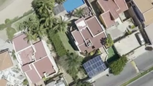 LOS CABOS MEXICO-2019: Drone Video Of A Beautiful House Well Built And With Lots