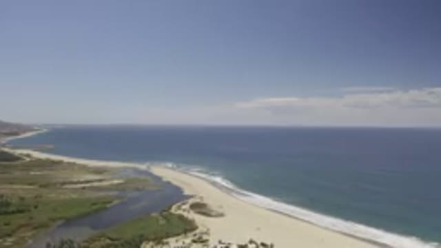 LOS CABOS MEXICO-2019: Refreshing Scene of A Bright Sunny Day At The Beach in