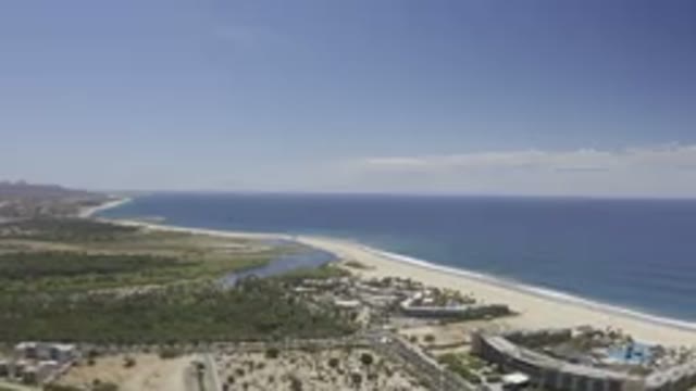 LOS CABOS MEXICO-2019: Drone Fly Near To The Beach