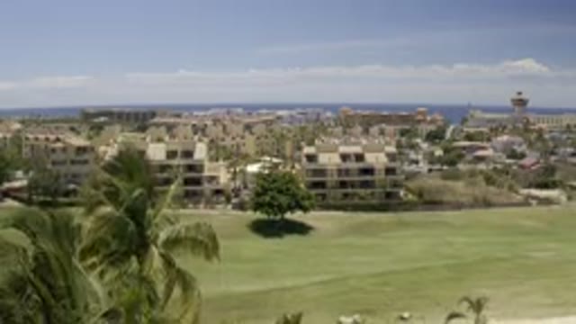 LOS CABOS MEXICO-2019: A Drone Shot Top To Ground
