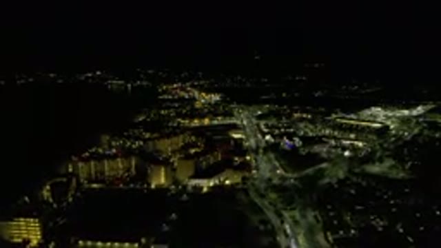 LOS CABOS MEXICO-2019: Night View Of The City