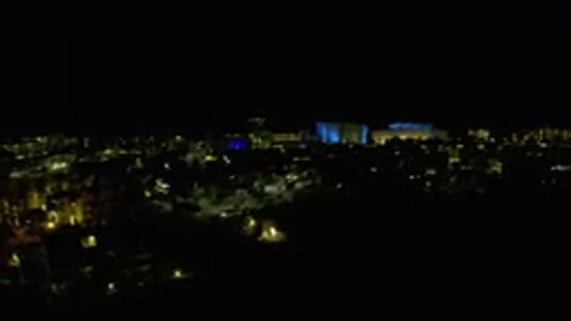 LOS CABOS MEXICO-2019: Los Cabos At Night With All The Bright Lights