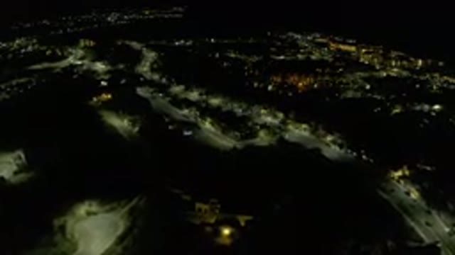 LOS CABOS MEXICO-2019: Night View Of A City With Empty Roads
