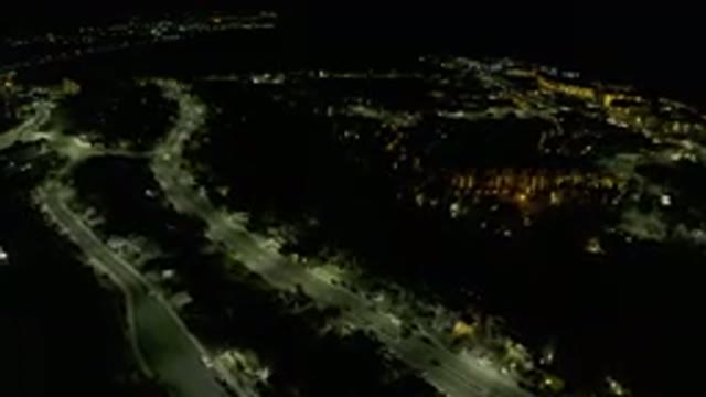 LOS CABOS MEXICO-2019: Lights in Los Cabos At Night