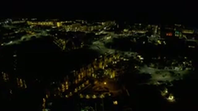 LOS CABOS MEXICO-2019: Peaceful and Fantastic View of the City at Night