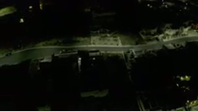 LOS CABOS MEXICO-2019: A Drone Video Shows Dark Neighborhood Which Reflects The