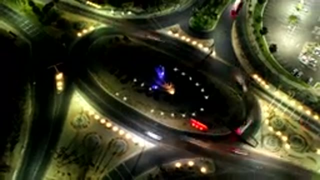 LOS CABOS MEXICO-2019: A Night Life Filled With Fast Moving Cars That Seem To