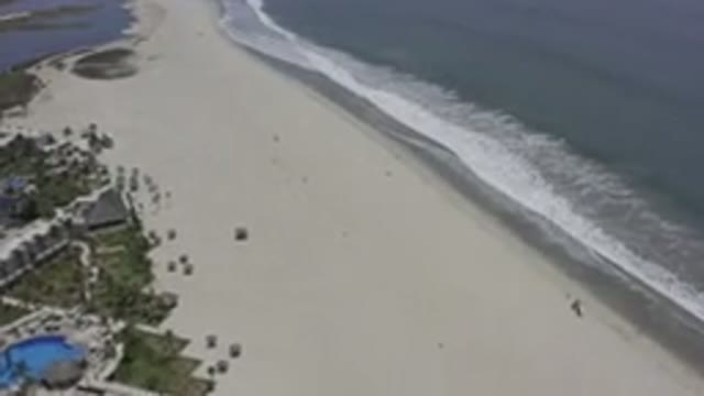 LOS CABOS MEXICO-2019: A Coastal Town Near A Large Beach And The Sea