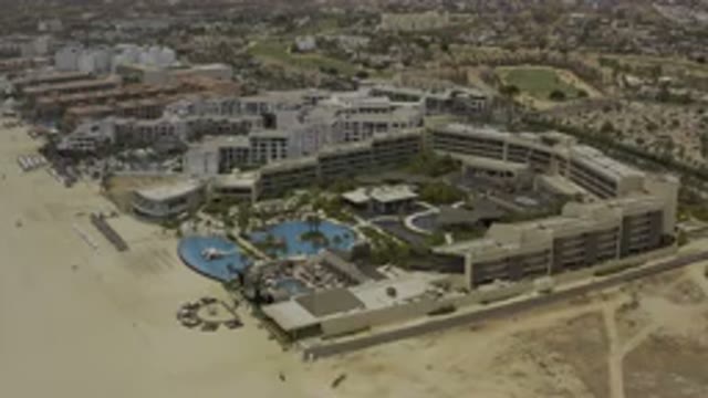 LOS CABOS MEXICO-2019: Perspective View of City Buildings