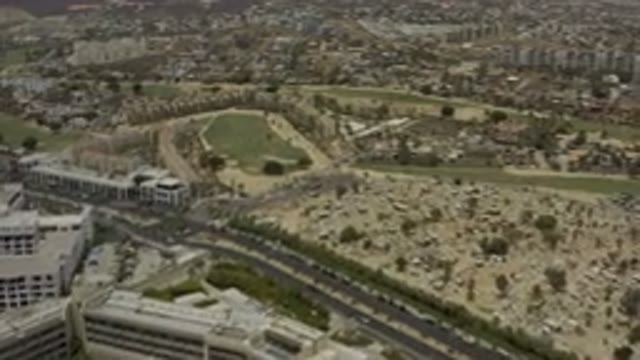 LOS CABOS MEXICO-2019: Overview Of The Outskirts Of An Urban Area Large