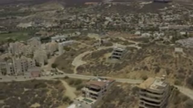 LOS CABOS MEXICO-2019: A Brief Aerial View Of City Taken At Daytime