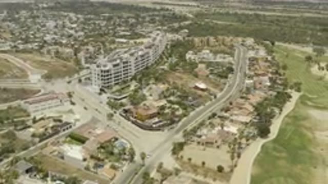LOS CABOS MEXICO-2019: City Proper With Massive Buildings And Roads in Los Cabos