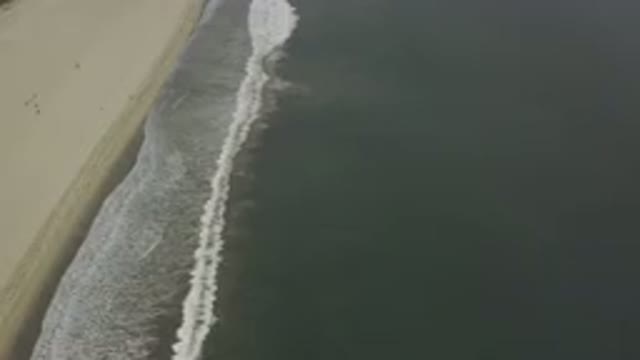 LOS CABOS MEXICO-2019: Sea Beach Sand Waves Ocean Slow Foam Salty Water