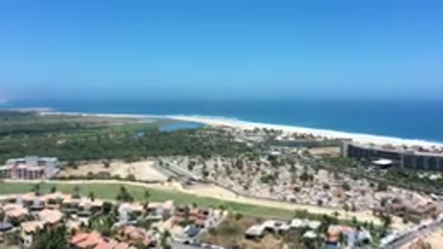 LOS CABOS MEXICO-2019: Beautiful Seaside Town With Blue Sea