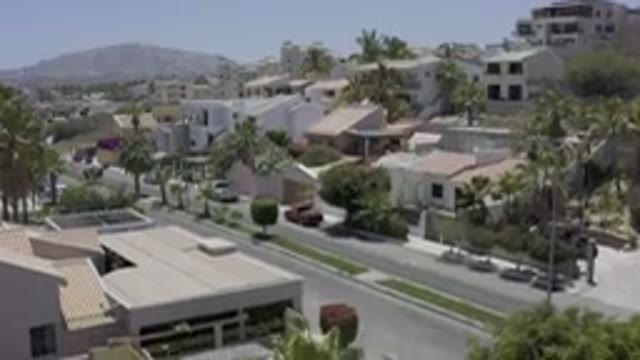 LOS CABOS MEXICO-2019: Great View of A Village in Los Cabos