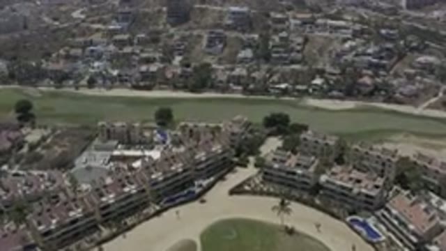 LOS CABOS MEXICO-2019: Amazing Aerial View of a City in Los Cabos
