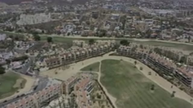 LOS CABOS MEXICO-2019: Sky View Of Homes