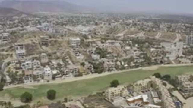 LOS CABOS MEXICO-2019: Spaces Lands Morning Trees Buildings City Big Sky Green