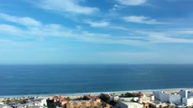 LOS CABOS MEXICO-2019: Oceanfront View From A Drone And Stunning Views Of The