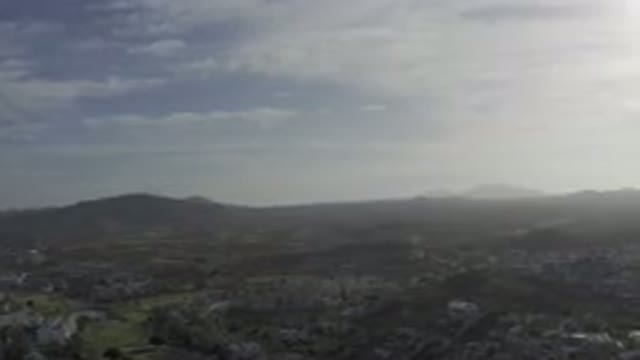 LOS CABOS MEXICO-2019: Aerial View of Urban Cityscape on Ordinary Day