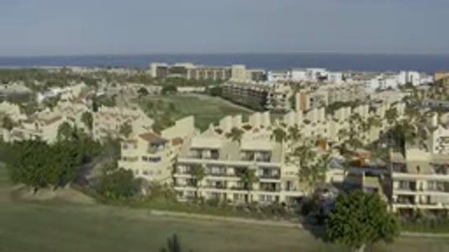 LOS CABOS MEXICO-2019: Many White Buildings Of Different Sizes With Balconies
