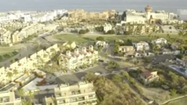 LOS CABOS MEXICO-2019: Rich Neighborhood With Large Elegant Houses And Buildings