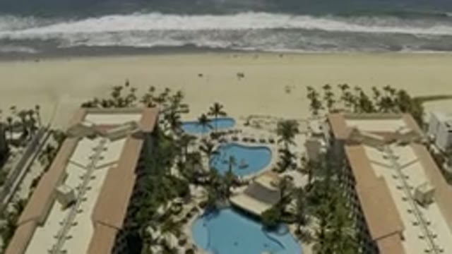 LOS CABOS MEXICO-2019: Bird's Eye View Of Beach Resort