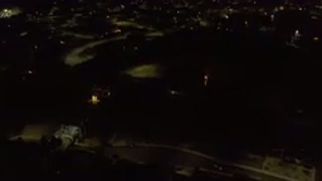 LOS CABOS MEXICO-2019: Our City At Night As A Bird Would See It
