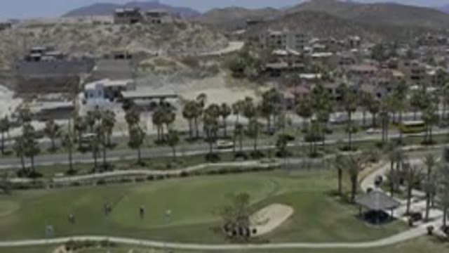 LOS CABOS MEXICO-2019: A Busy Street in Los Cabos