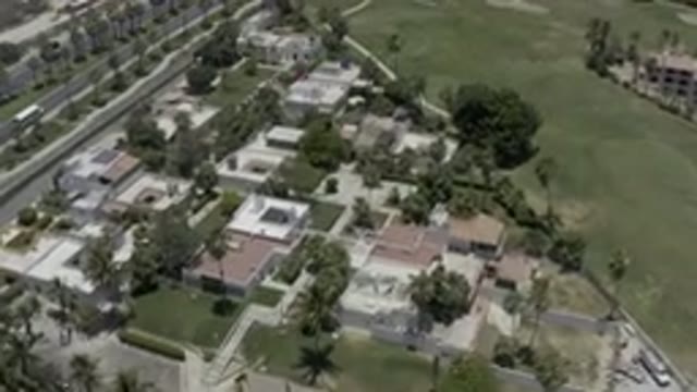 LOS CABOS MEXICO-2019: Urban Area Of A Township With Constructed Roads And