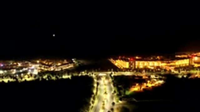 LOS CABOS MEXICO-2019: High Exposure Drone Footage Of A Busy City