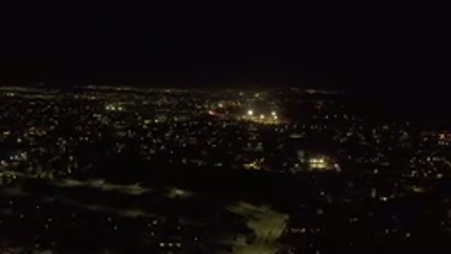 LOS CABOS MEXICO-2019: Looking Out Over Lights Of City At Night Time