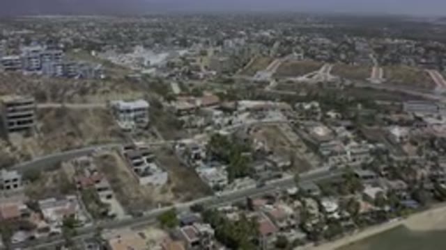 LOS CABOS MEXICO-2019: Buildings Lands Big City Trees Streets Morning Sky Sue