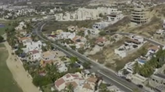 LOS CABOS MEXICO-2019: A Long Road Down the Middle of a Foreign City