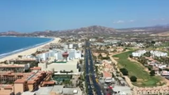 LOS CABOS MEXICO-2019: Beautiful City Sunny Blue Beaches Vacation Locals Driving
