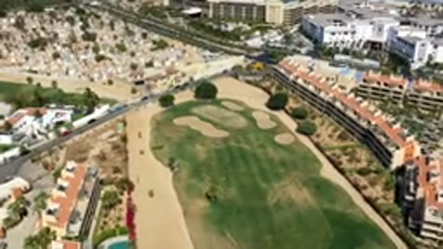 LOS CABOS MEXICO-2019: Timelapse of a Golf Course in Los Cabos