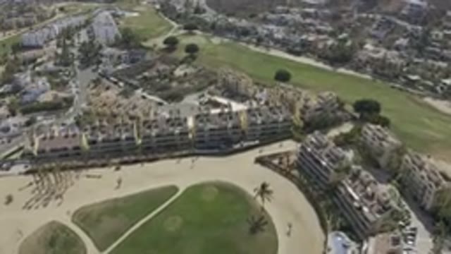 LOS CABOS MEXICO-2019: Buildings And Condos On A Large Property Full Of Green
