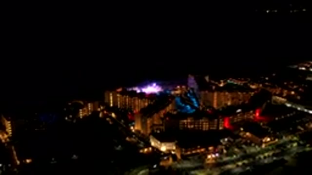 LOS CABOS MEXICO-2019: Bird's Eye View Of Downtown In A Busy Major City
