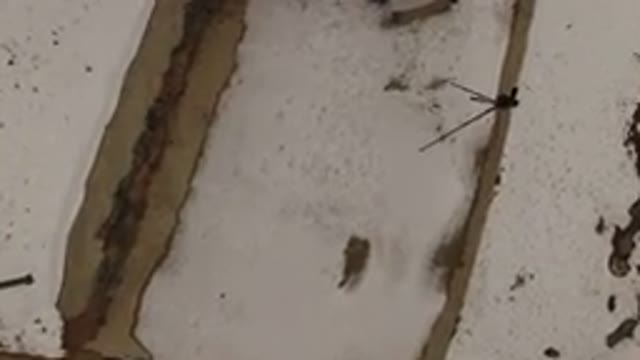 JEFFERSON COUNTY COLORADO-2015: Aerial Footage Of Snowy Ground With A Ti Pod On