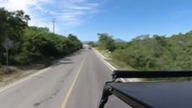 LOS CABOS MEXICO-2019: The Beautiful Ride On The Vehicle On A Bright Sunny Day