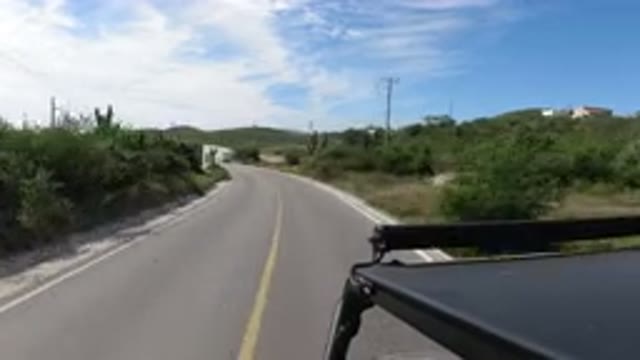 LOS CABOS MEXICO-2019: Driving Down The Road